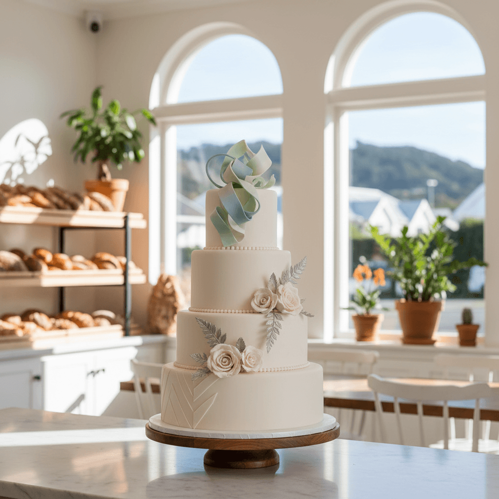 Wedding cake by Gorgeous Goose Cakes