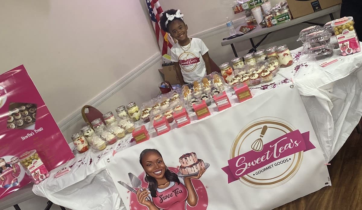 Wedding cake by Sweetea’s LLC