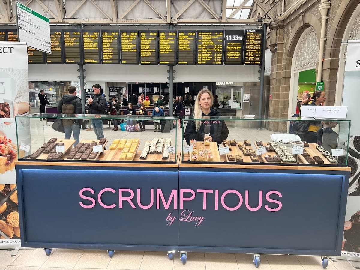 Wedding cake by 'Scrumptious by Lucy' Online Brownie Delivery UK
