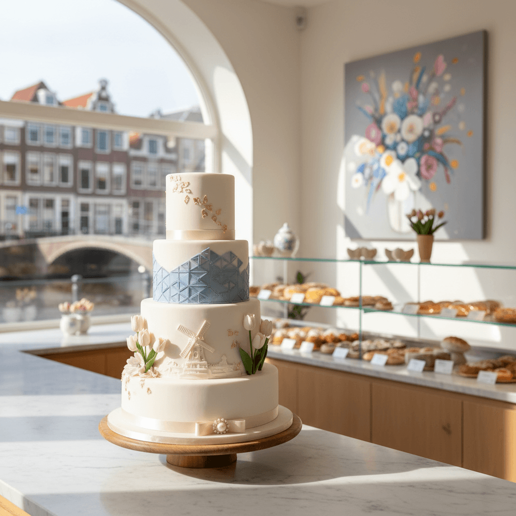 Wedding cake by Stukje Taart
