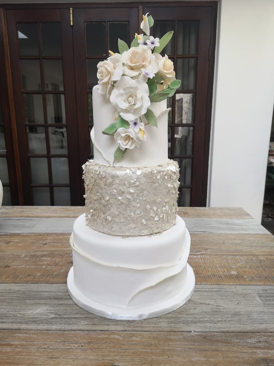 Wedding cake by Sugar n Ice in Johannesburg, ZA