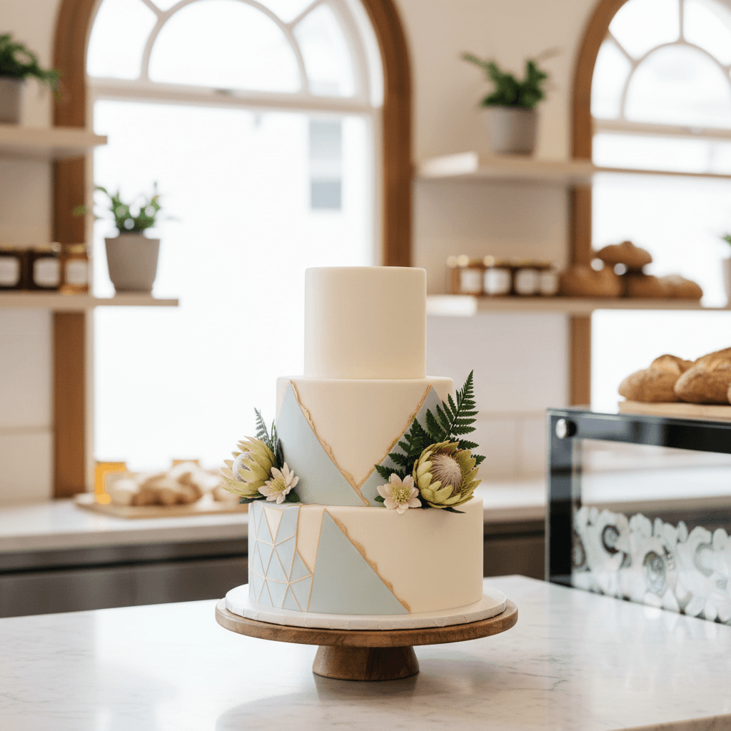 Wedding cake by Nisha's Cake Corner