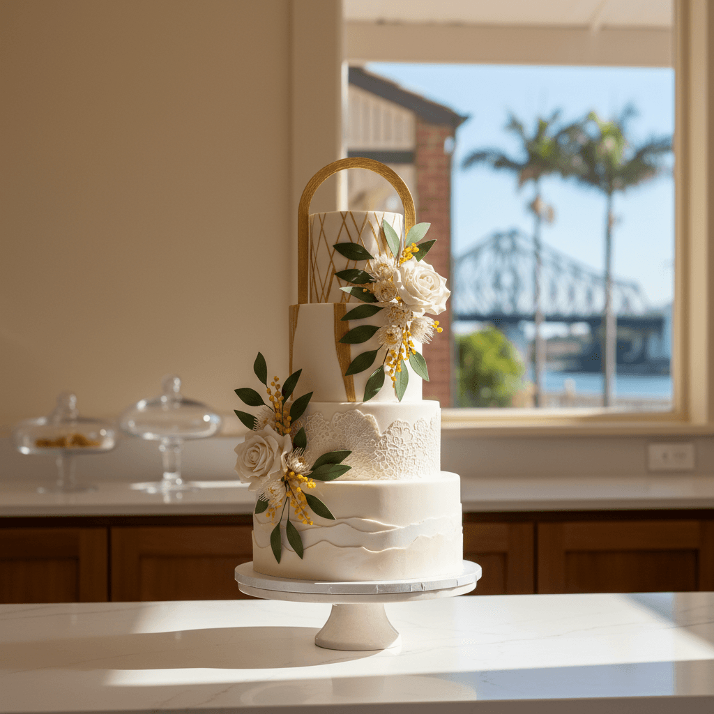 Wedding cake by Brooki Bakehouse