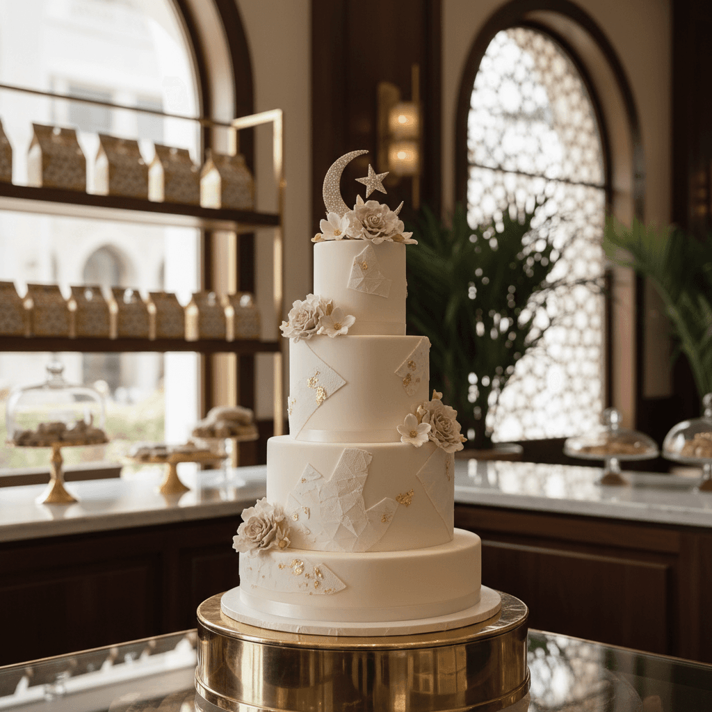 Wedding cake by Bake and Cake