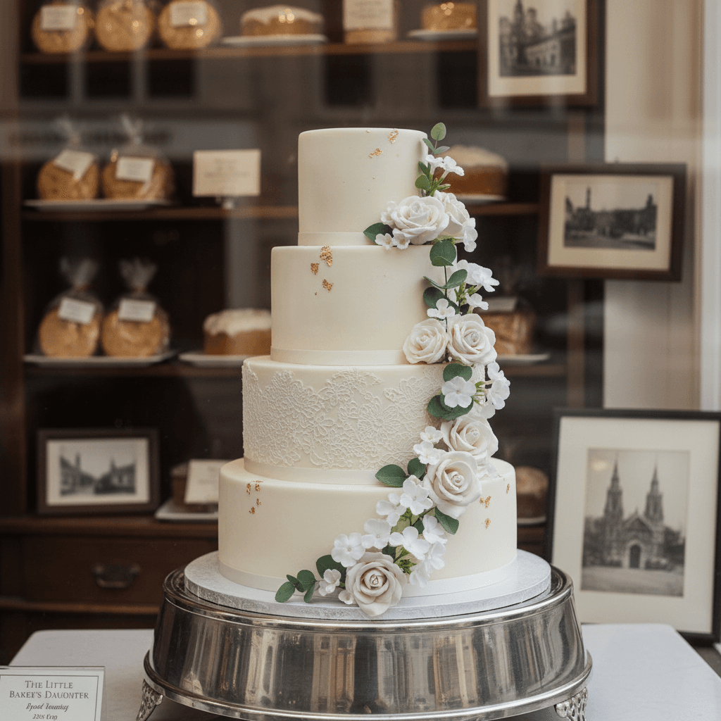 Wedding cake by Ana's Cakes