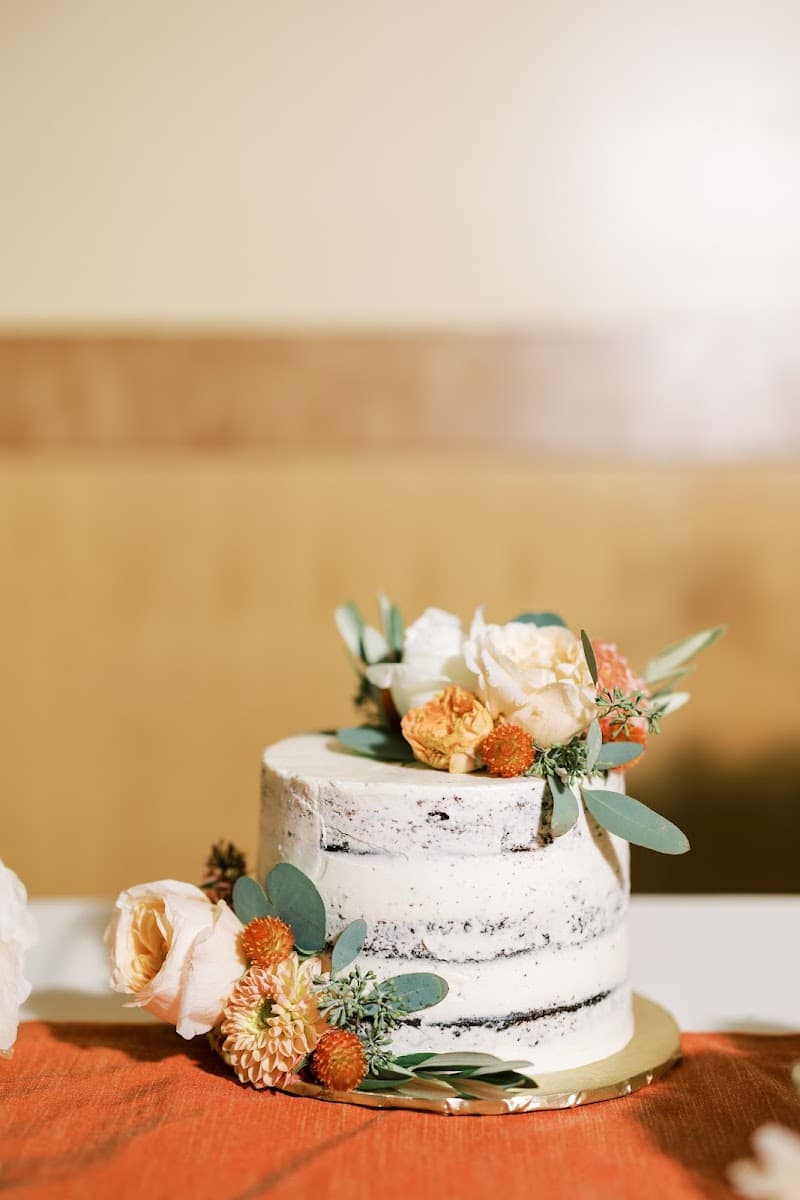 Wedding cake by Cake Coquette in San Francisco, CA