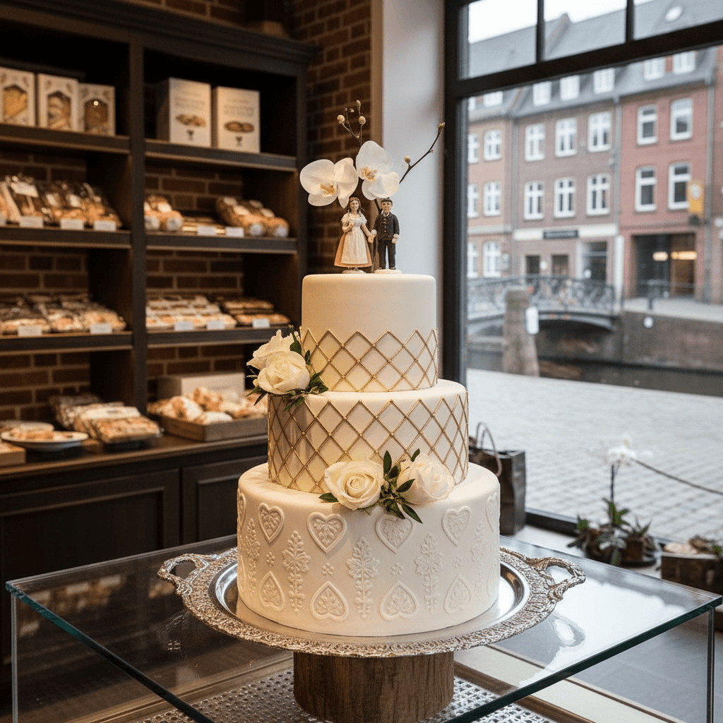 Wedding cake by HEFERL Patisserie & Backstube