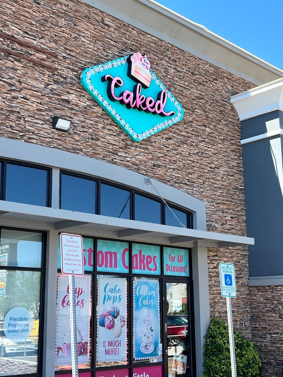 Wedding cake by Caked Las Vegas