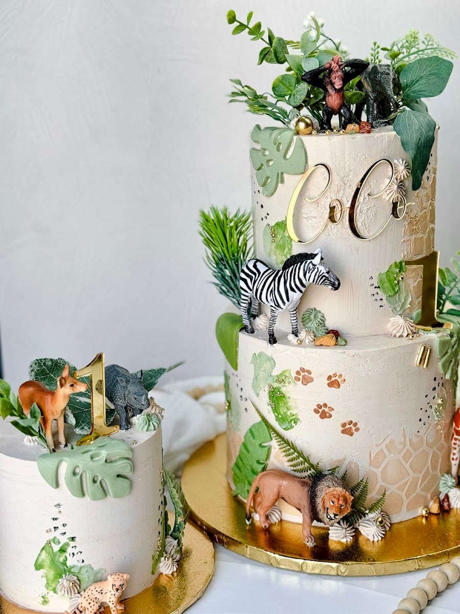 Wedding cake by Artisan Buttercream | Custom Cakes by Appointment