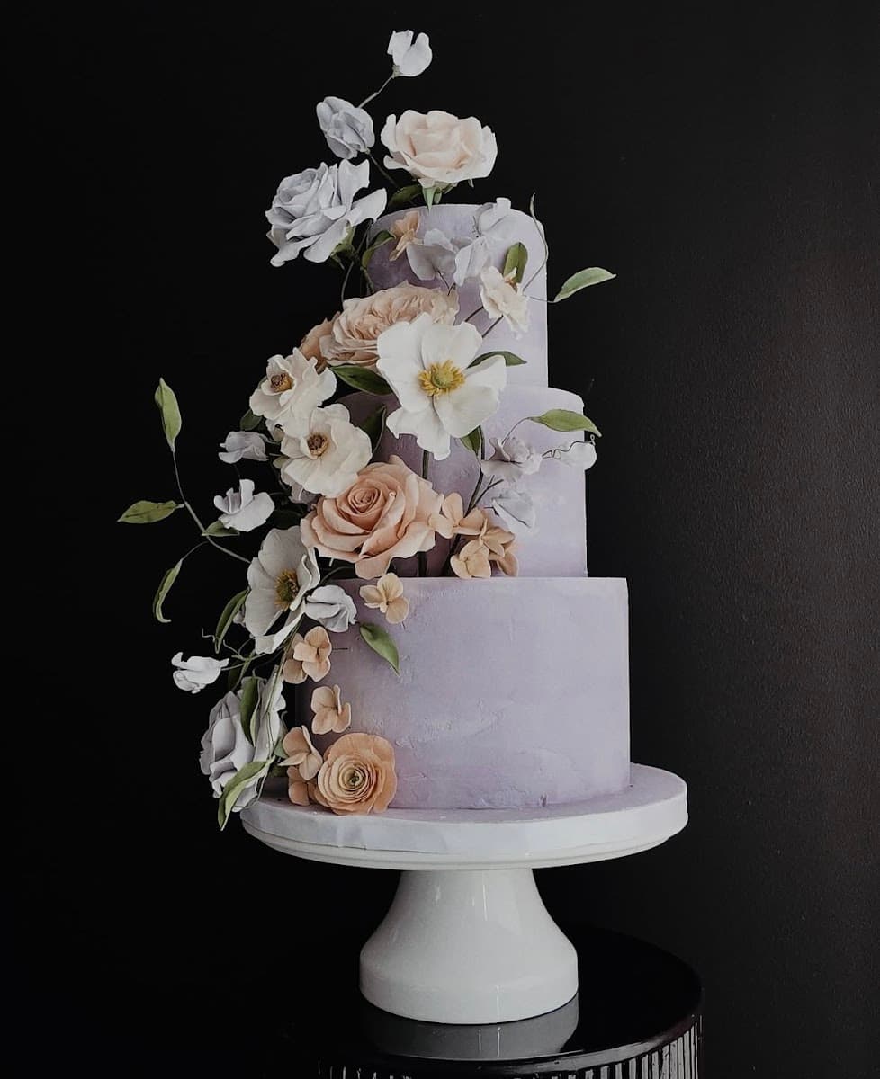 Wedding cake by By Cenza Cake Studio