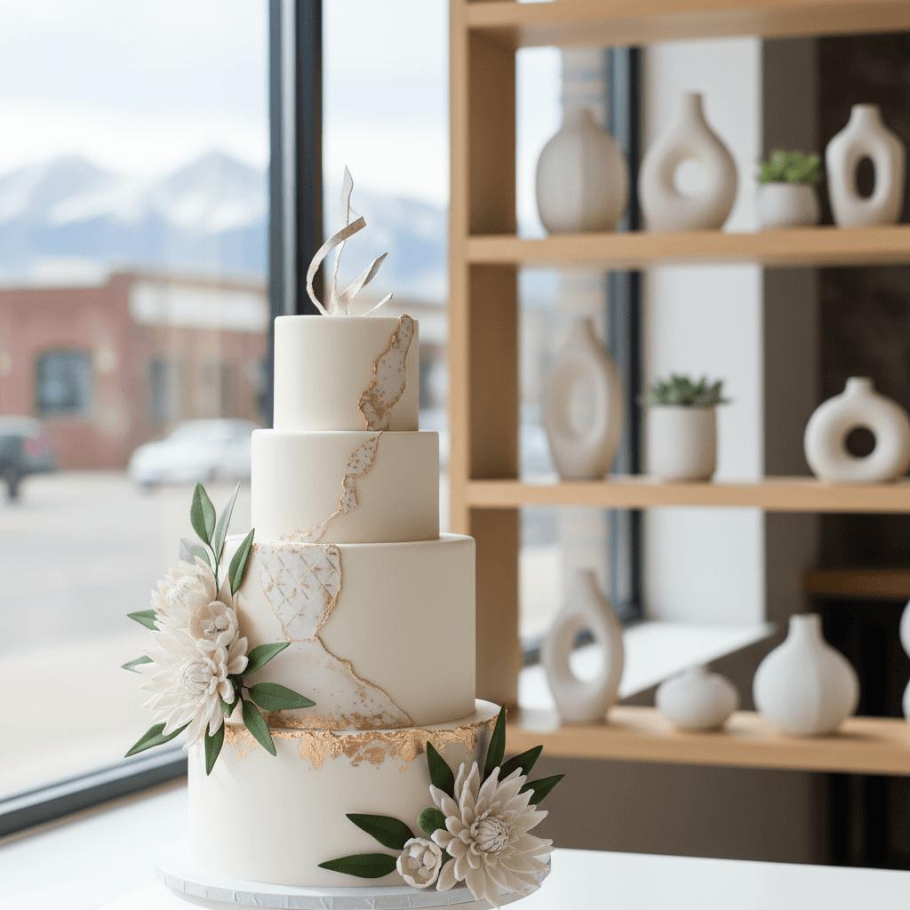 Wedding cake by Divinity Cakes