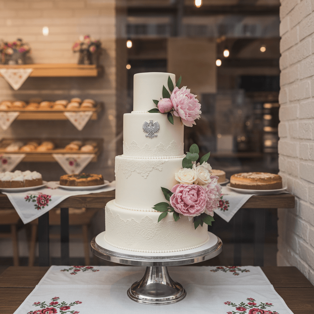 Wedding cake by Just in cakes Marszałkowska Warszawa