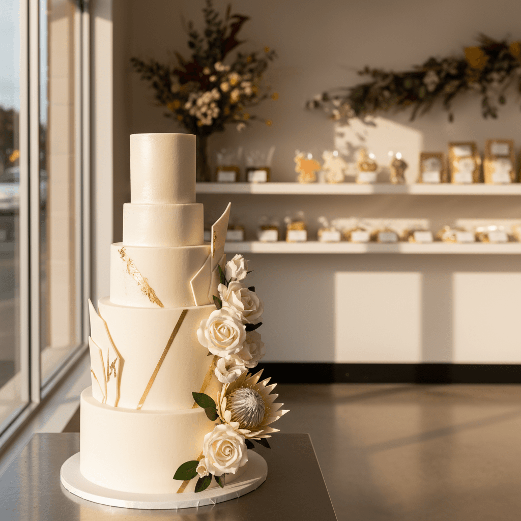 Wedding cake by Perth Cake Collective