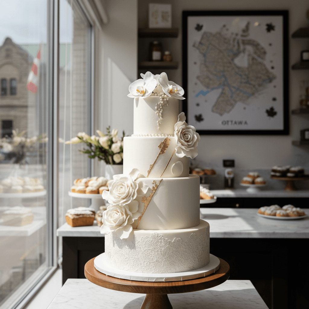 Wedding cake by The Cake Shop