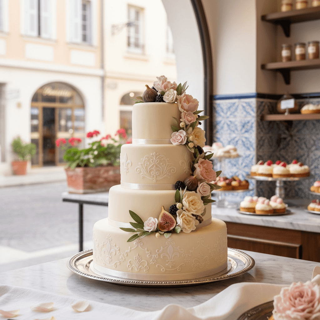 Wedding cake by Boulanger Patissier