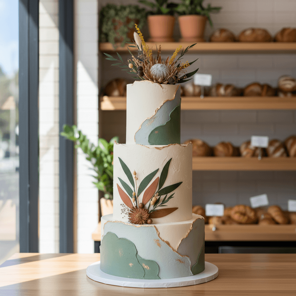 Wedding cake by Cake Papa