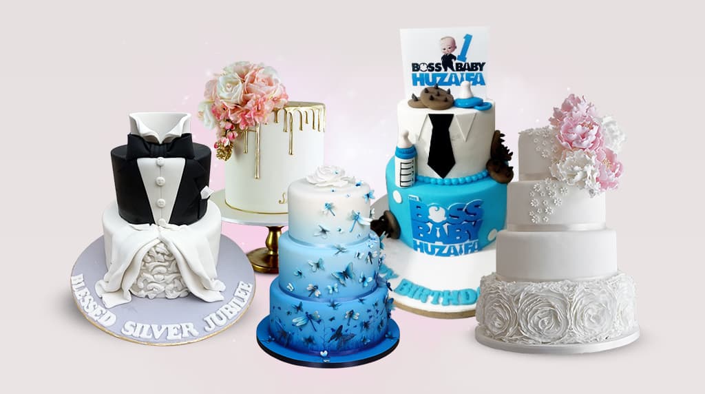 Wedding cake by cakesforever