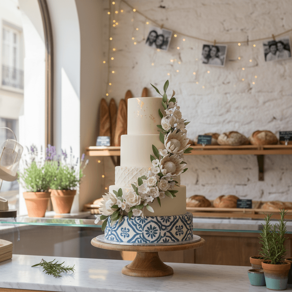 Wedding cake by Minoofi Bakery