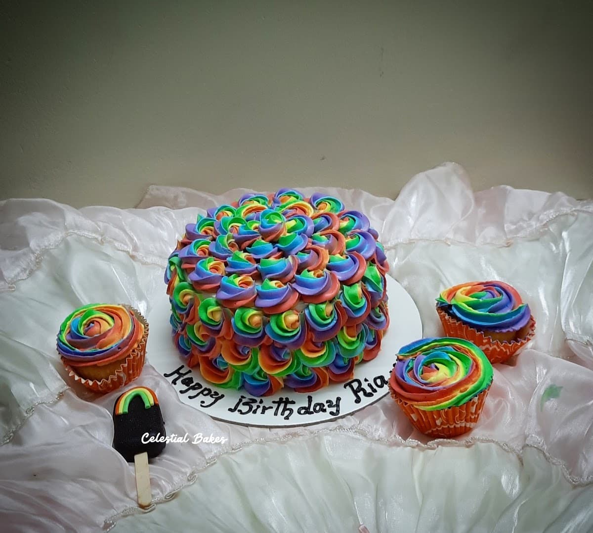 Wedding cake by CELESTIAL BAKES