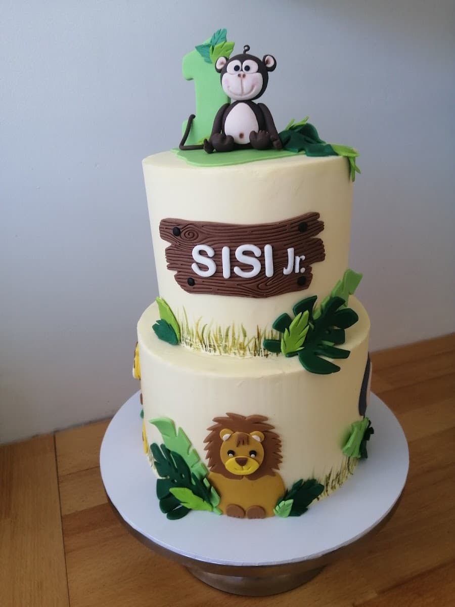 Wedding cake by Velvet Cakes