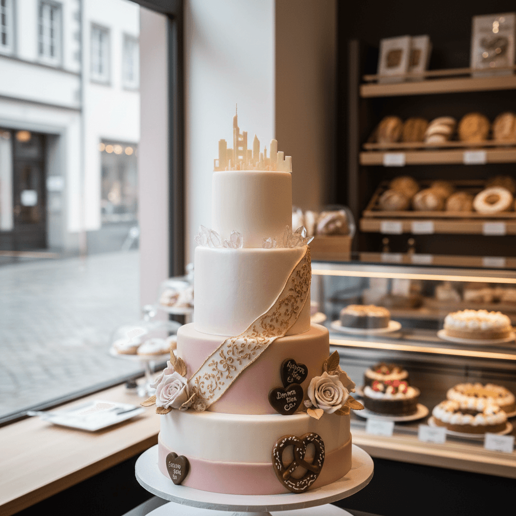 Wedding cake by MokkaTeeria Bread&Sweets