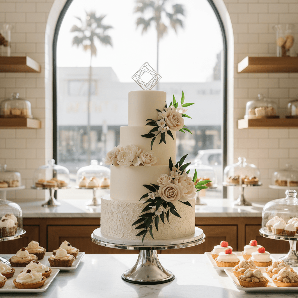Wedding cake by Marigold Bakeshop
