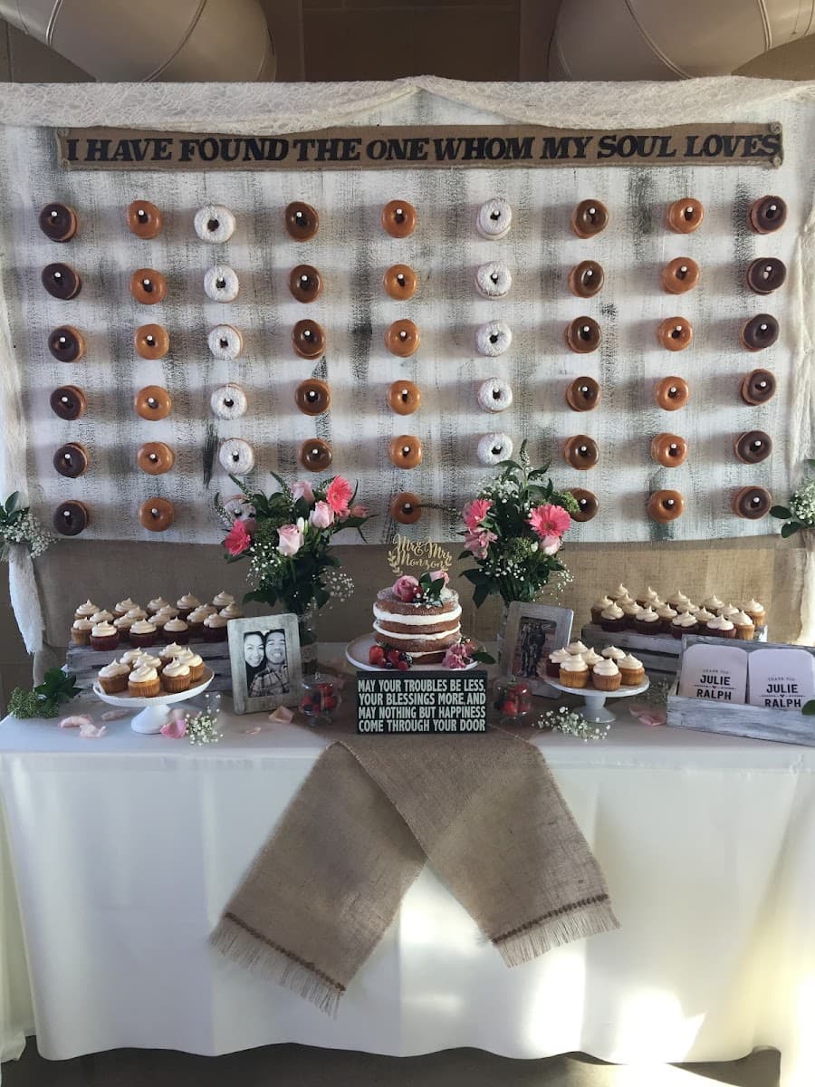 Wedding cake by Sylvia's Cakes