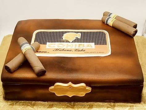Wedding cake by Sweet Cheats in Atlanta, GA