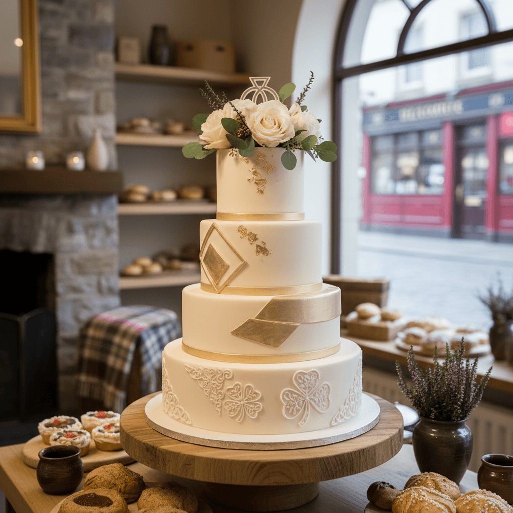 Wedding cake by Le Petit Delice Limited
