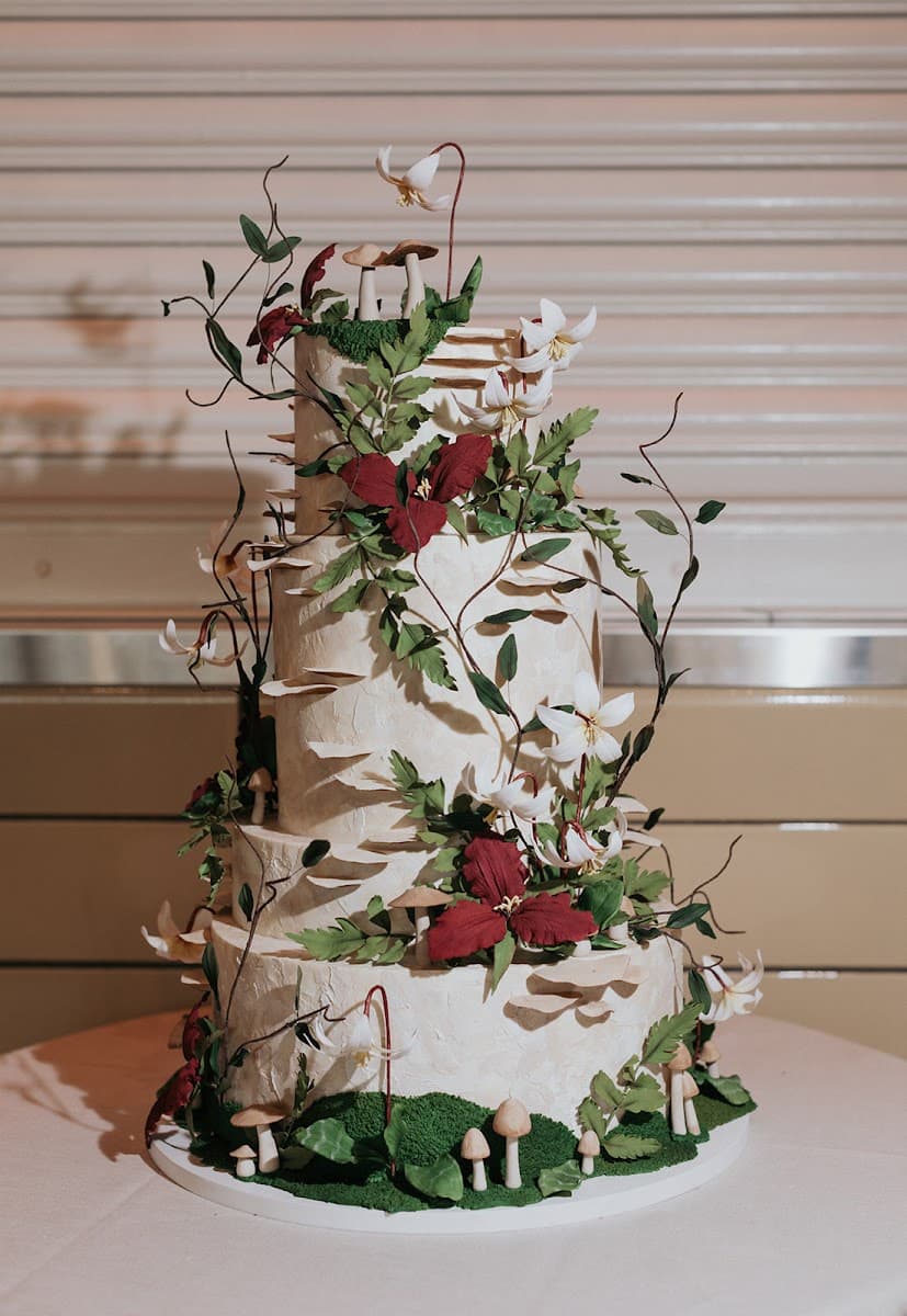 Wedding cake by Flourish Cake Design