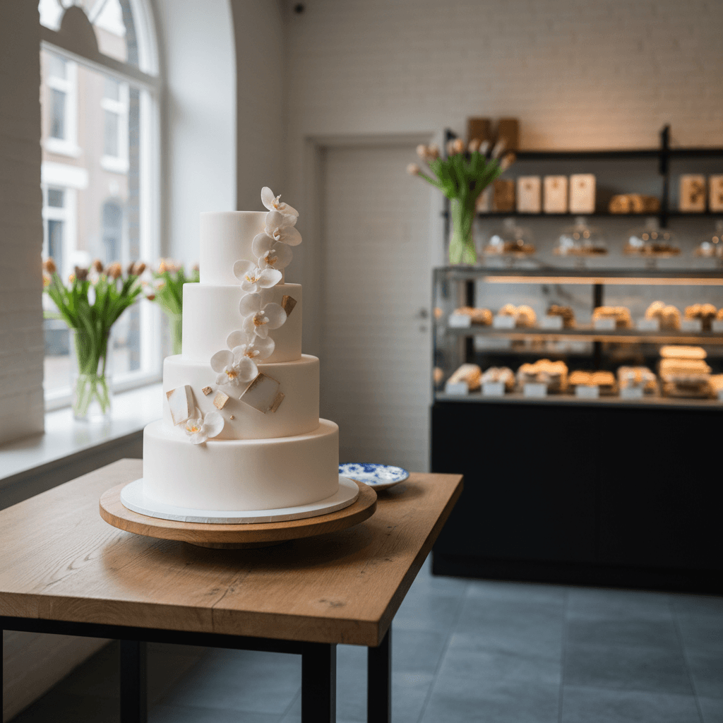 Wedding cake by Vanilla Bourbon