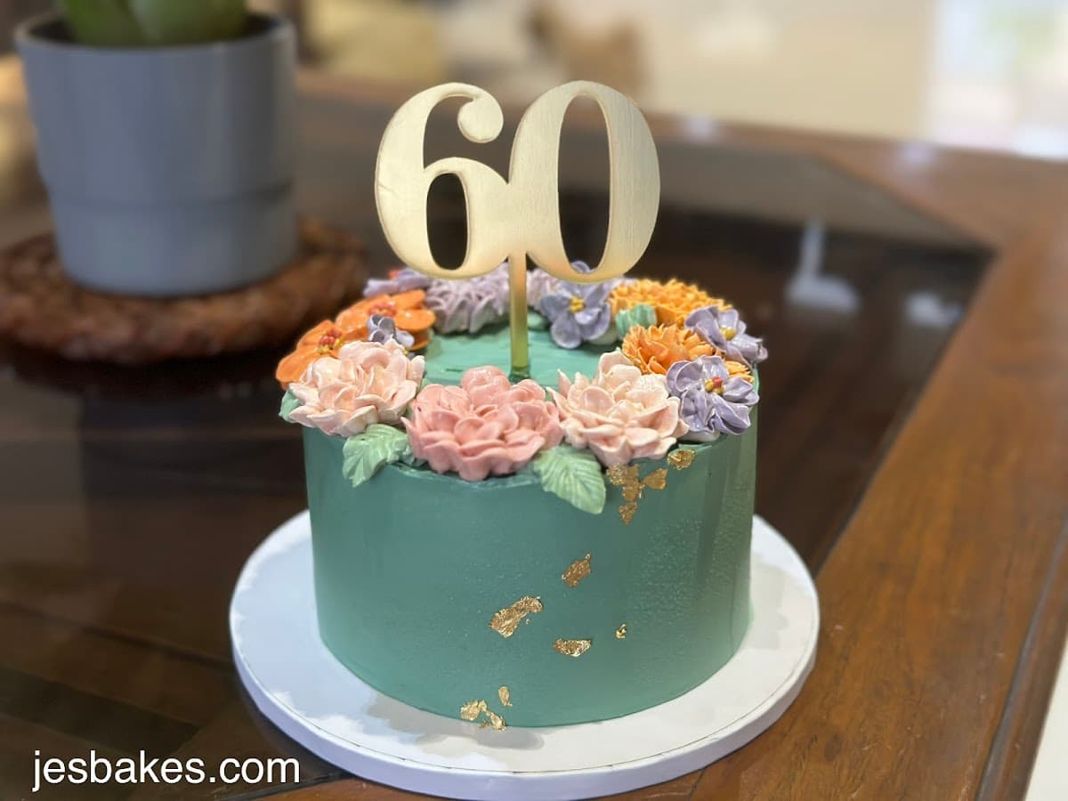 Wedding cake by jesbakes