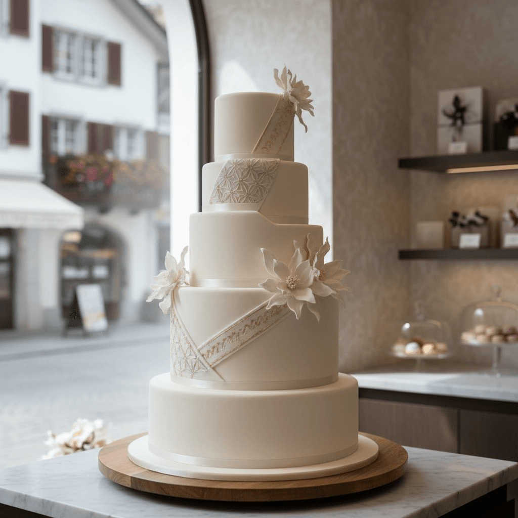 Wedding cake by Gâteaux Arts