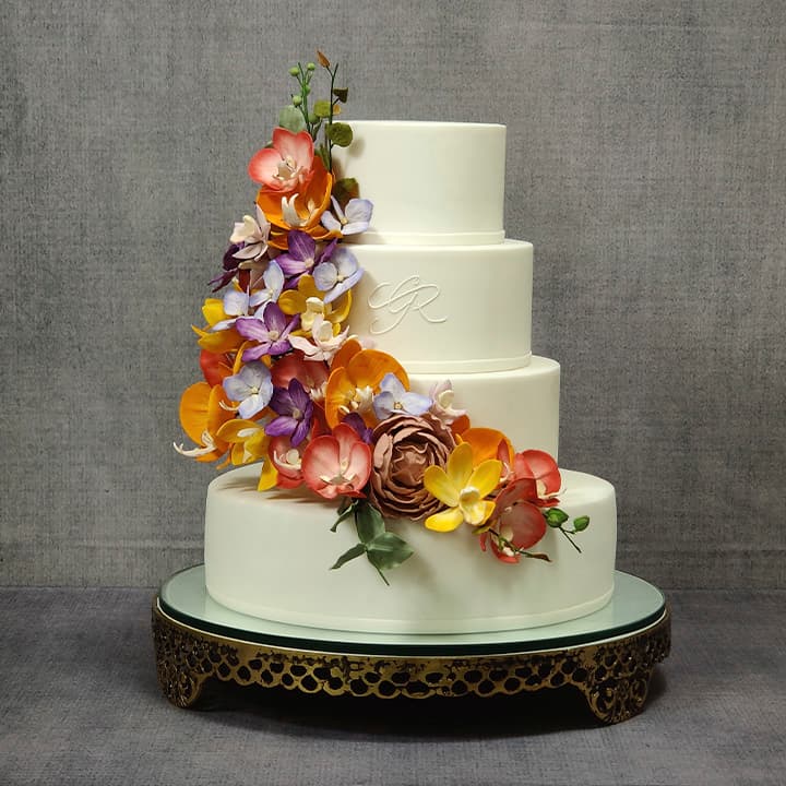 Wedding cake by Antonio Maciel Cakes - Bolos Artísticos