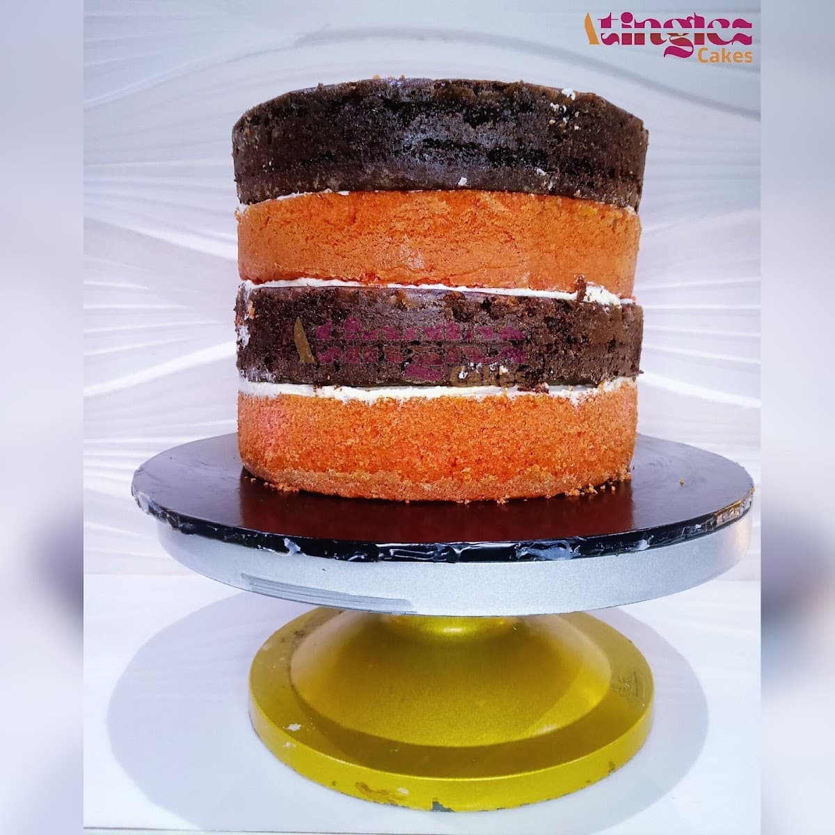 Wedding cake by Shirley's Atinglez