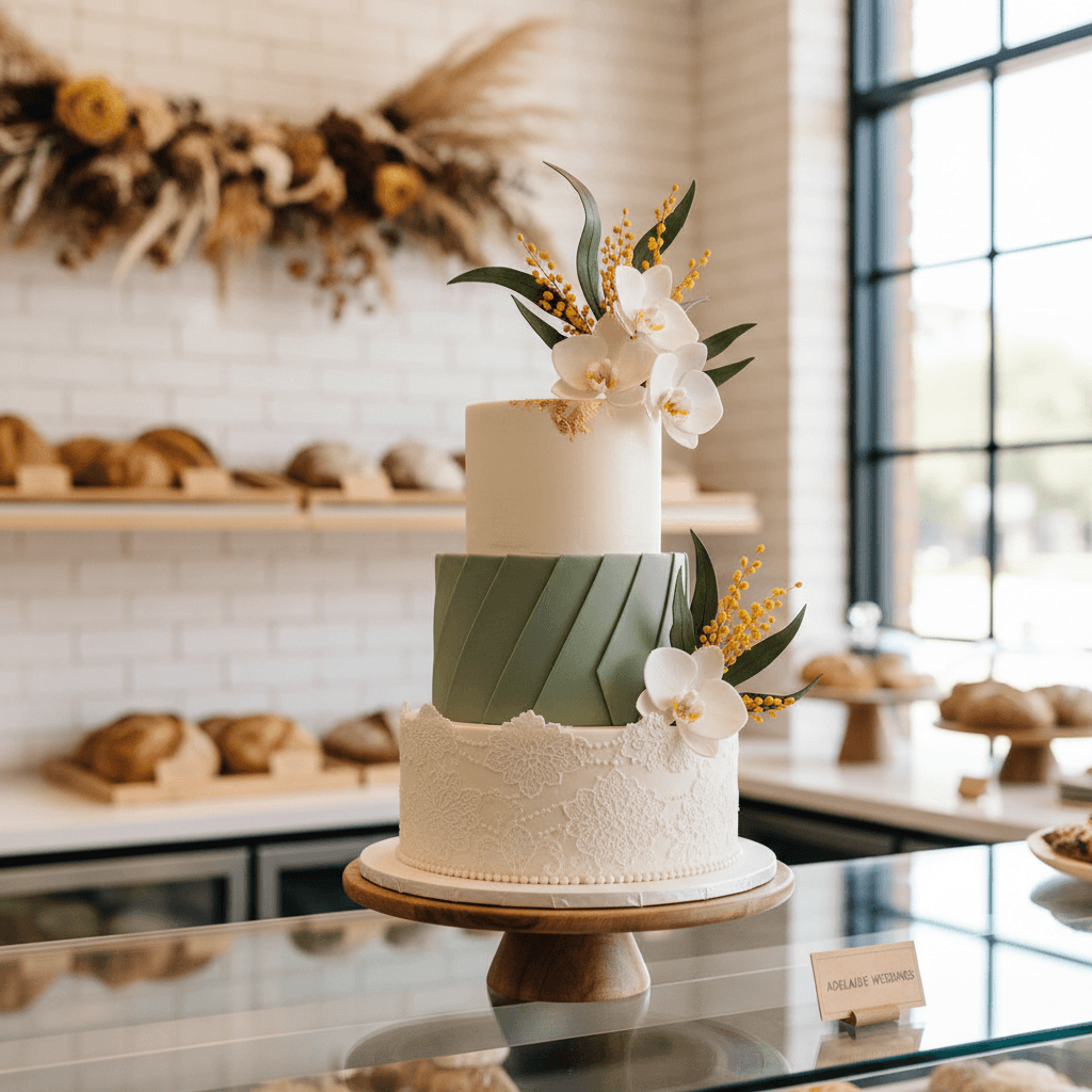 Wedding cake by Han's Patisserie 礼三好
