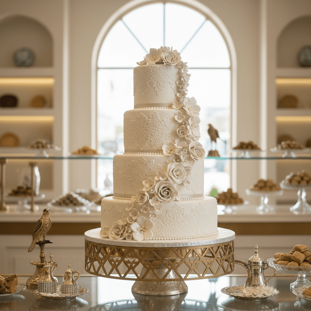 Wedding cake by Dream cake