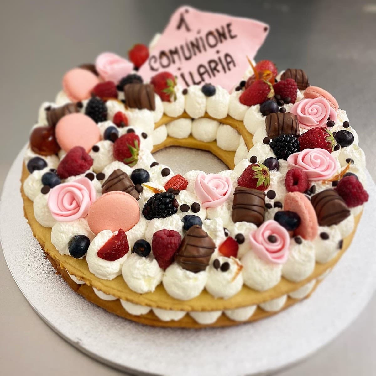 Wedding cake by Pasticceria Iacobucci
