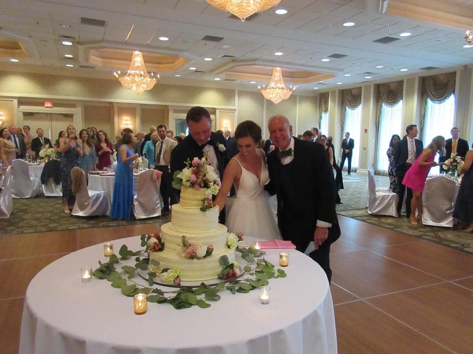 Wedding cake by Cravings Gourmet Desserts