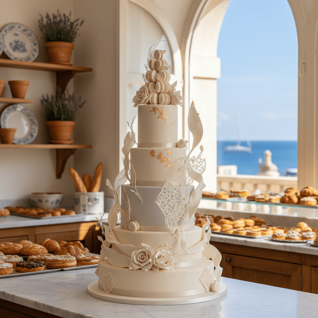 Wedding cake by Sabrina Guez Patissier