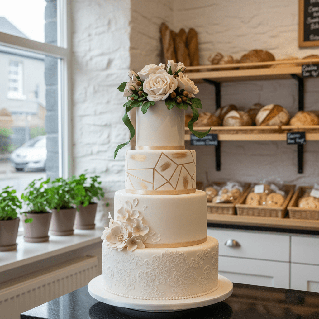 Wedding cake by Bake Box