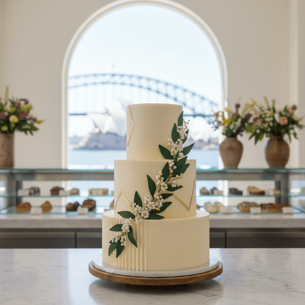 Wedding cake by Marietta Cakes