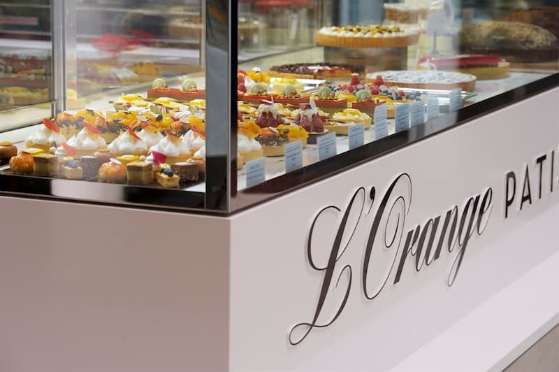 Wedding cake by L'Orange Patisserie