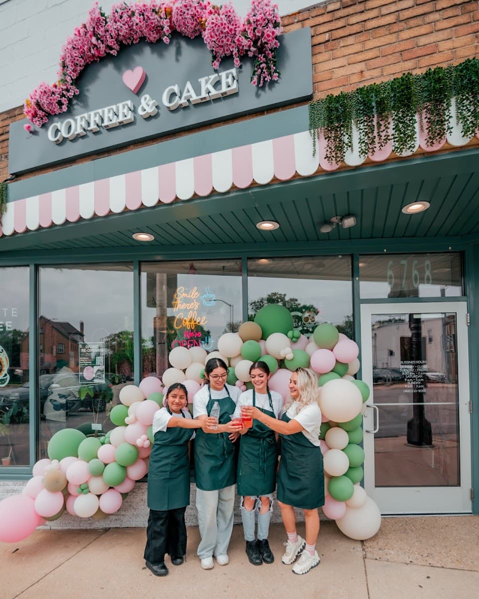 Wedding cake by Elevate Coffee & Piece of Love