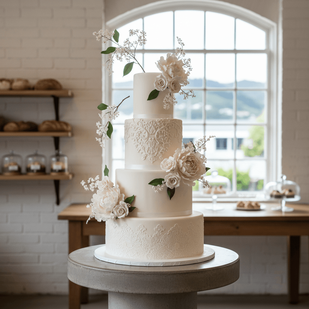 Wedding cake by Le Ciel Bakery