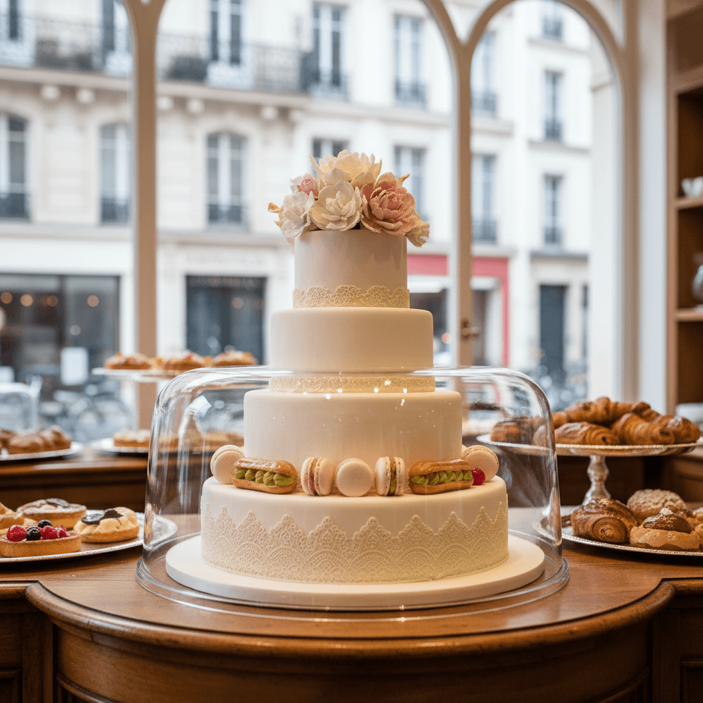 Wedding cake by The Workshop Cakes