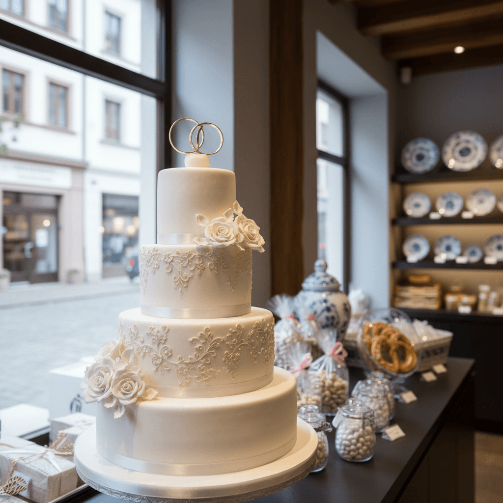 Wedding cake by Tortenmanufaktur Stück vom Glück