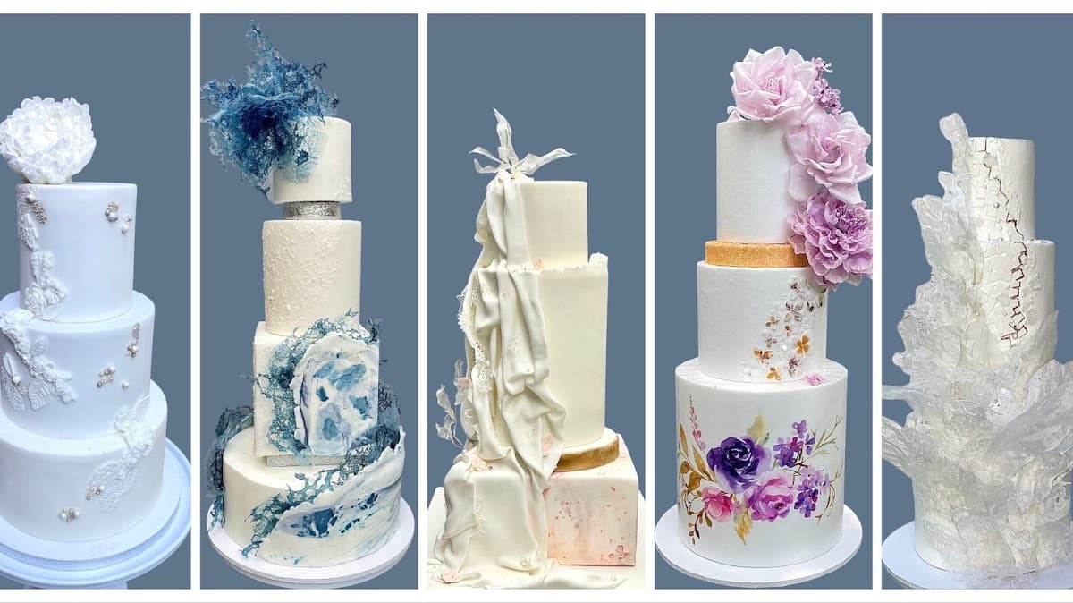 Wedding cake by Sweet Design Academy