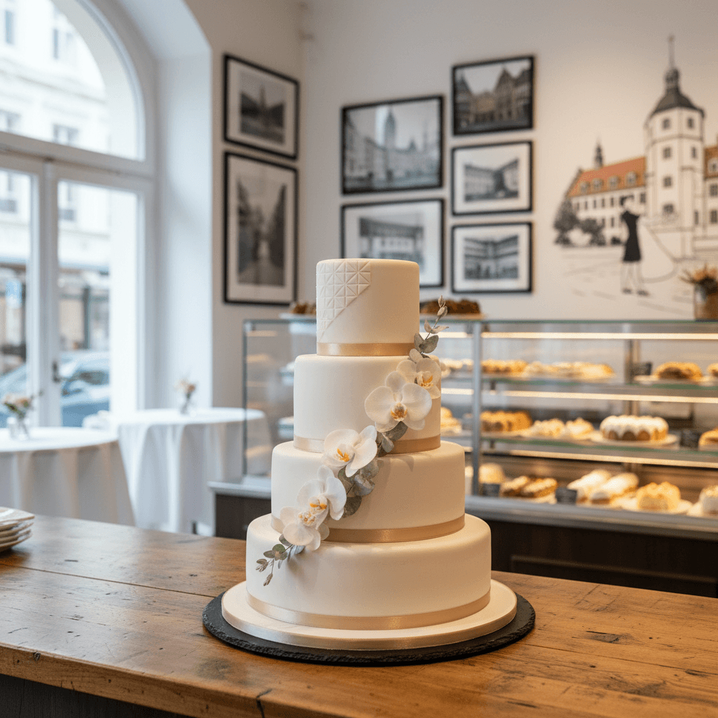 Wedding cake by Brixia