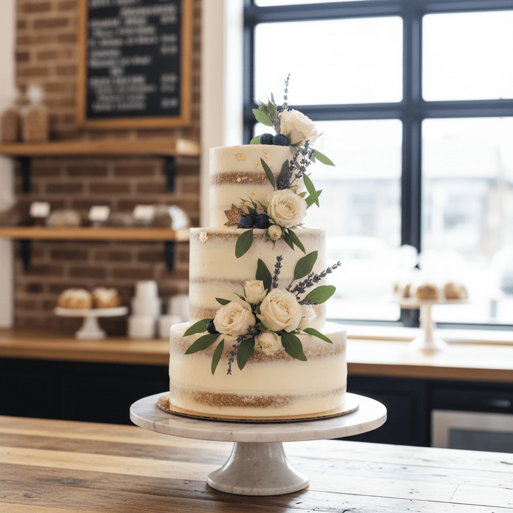 Wedding cake by Butter Love Sugar